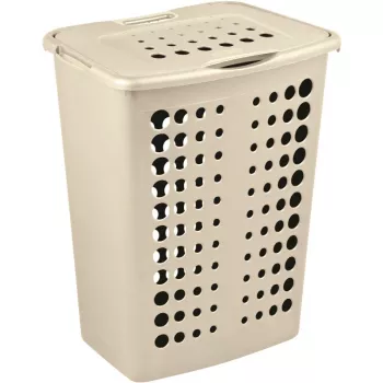 Curver Victor 40L pyykkikori, kerma, 39,7 x 29,9 x 50 cm