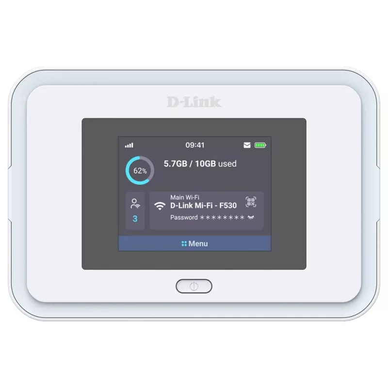 D-Link 5G NR AX3000 Wi-Fi 6 Mobiili hotspot F530