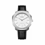 D1 Milano SSLL03 miesten kello 36 mm, kvartsi, ruostumaton teräs, musta kellotaulu