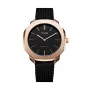 D1 Milano SSPL02 unisex-rannekello 36mm ruostumaton teräs musta kellotaulu
