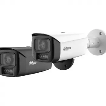 DAHUA 6MP Bullet IP-kamera lämminvalolla, Active Deterrence, 3,6mm objektiivi, IP67, musta