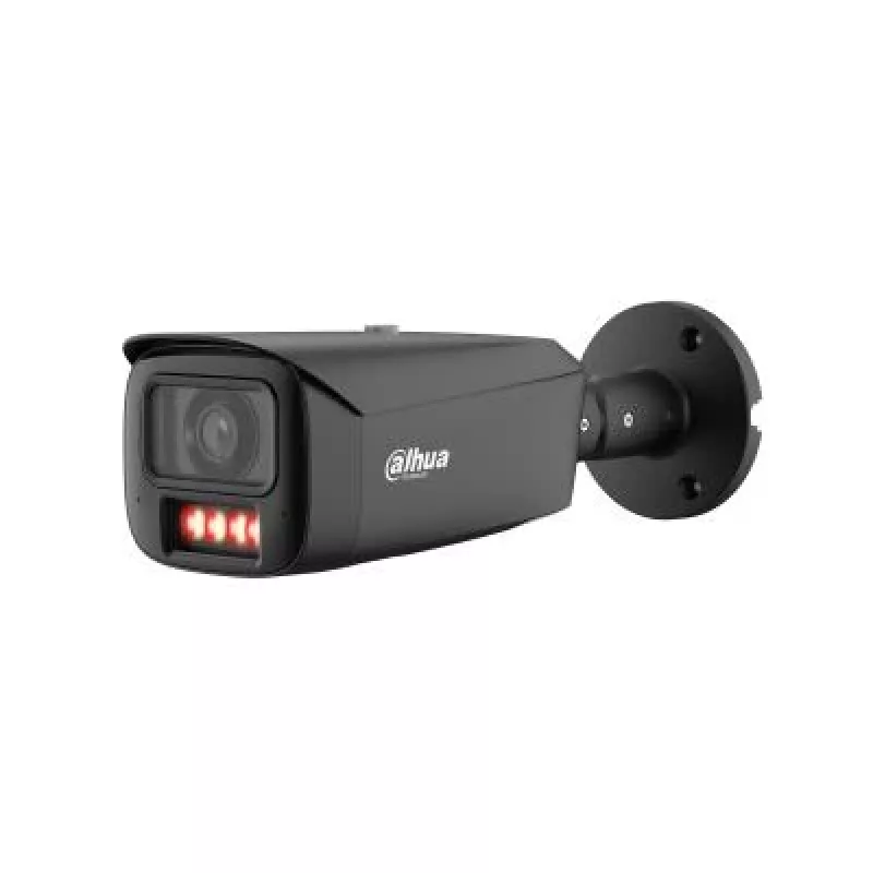 DAHUA 6MP Bullet IP-kamera lämminvalolla, Active Deterrence, 3,6mm objektiivi, IP67, musta