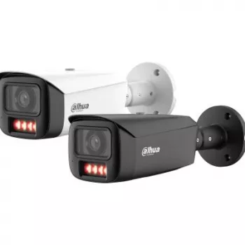DAHUA 6MP Bullet IP-kamera lämminvalolla, Active Deterrence, 3,6mm objektiivi, IP67, musta