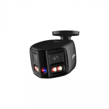 DAHUA IPC-PFW31259S-A180-E2-AS-PV-0280B-BLACK 5MP kaksoisobjektiivi panorama IP-kamera aktiivisella pelottelulla, musta