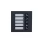 Dahua Technology VTO4202FB-MB5 kutsupainikemoduuli, 5 painiketta, hopea/musta, IP65, IK07