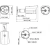 DAHUA TPC-BF1241-LB3F4-DW-S8-V1 4MP terminen hybridi-bullet-IP-kamera