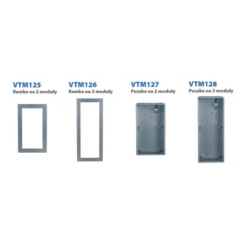 Dahua VTO4202F-MN Sokeamoduuli VTO4202F-modulaariselle ulkoyksikölle, hopea