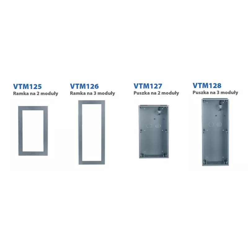 Dahua VTO4202F-MN Sokeamoduuli VTO4202F-modulaariselle ulkoyksikölle, hopea