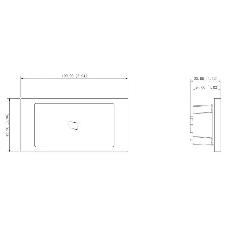 Dahua VTO4202FB-MR1 modulaarinen oviasema päämoduuli
