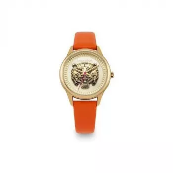 Daisy Dixon DD184OG naisten kello 36 mm ruusukulta harmaa nahka