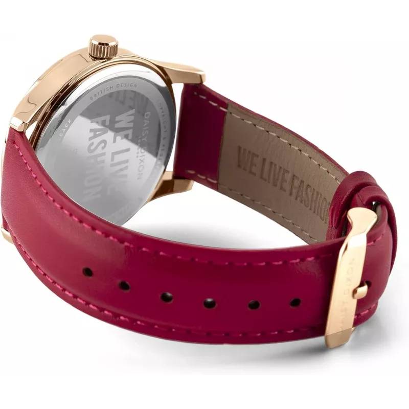 Daisy Dixon naisten kello DD089PRG 36mm ruusukullanvärinen pinkki