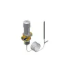 Danfoss 003N0043 termostaattiventtiilin alaosa - suora malli, nikkelöity messinki, 1/2 tuuma