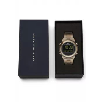 DANIEL WELLINGTON Classic Black Sheffield 42mm Rose Gold kello DW00100767