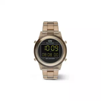 DANIEL WELLINGTON Classic Black Sheffield 42mm Rose Gold kello DW00100767