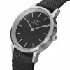 DANIEL WELLINGTON Classic miesten kello 40 mm ruusukulta ruostumaton teräs musta nahka