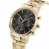 DANIEL WELLINGTON Classic miesten kello 42 mm rosekulta musta nahka DW00100641