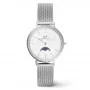 Daniel Wellington Petite Lumine kello 32 mm ruusukultainen ruostumaton teräsverkko