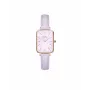 DANIEL WELLINGTON Petite Lumine naisten kello DW00100637 20 mm hopeinen mesh