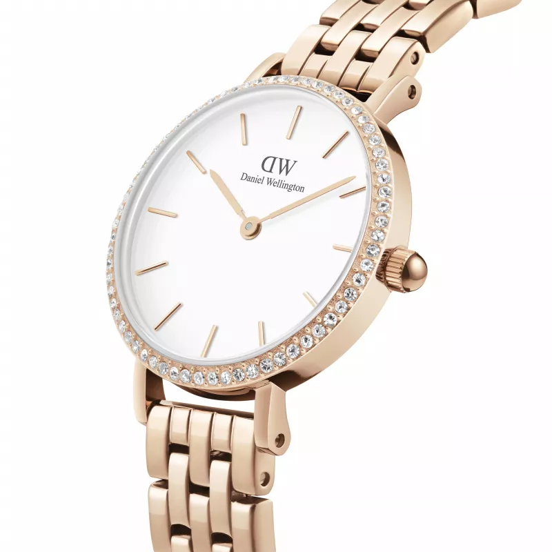 DANIEL WELLINGTON Quadro Mini naisten kello DW00100666 28 mm ruusukulta