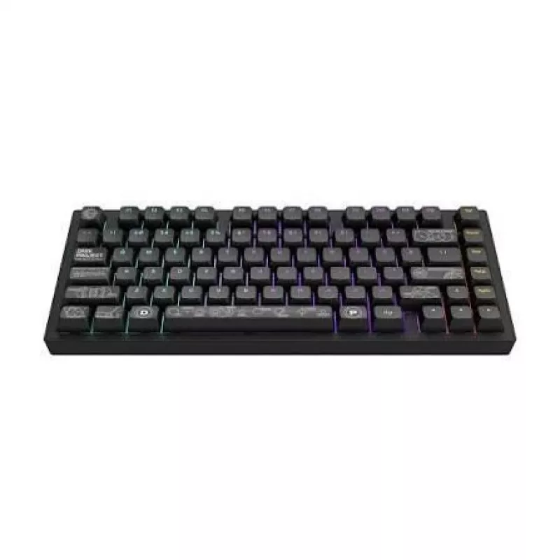 Dark Project ALU81A Terra Nova G3MS Moonstone Switch mekaaninen näppäimistö, US ANSI, musta