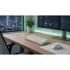 Dark Project ALU81A Terra Nova White mekaaninen näppäimistö, G3MS Moonstone Switch, US ANSI