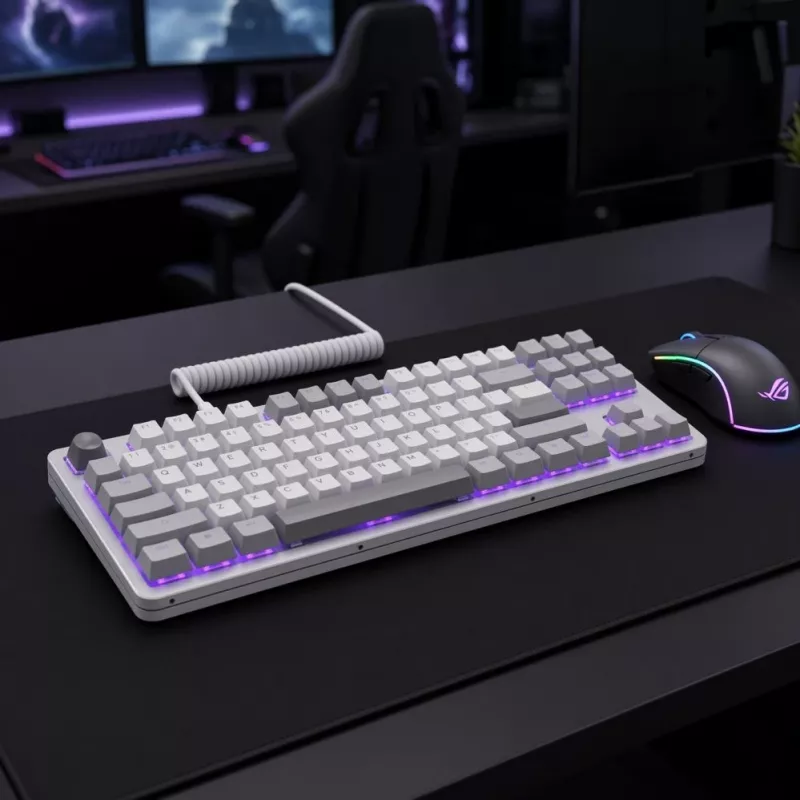Dark Project ALU87A Daylight näppäimistö, G3MS Zircon Switch, RU