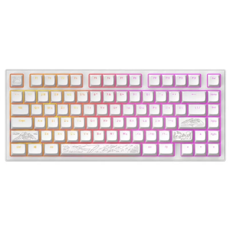 Dark Project Terra Nostra G3MS Moonstone Switch, RU valkoinen