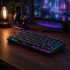 Dark Project Terra Nostra G3MS Moonstone Switch TKL mekaaninen pelinäppäimistö, US ANSI, musta