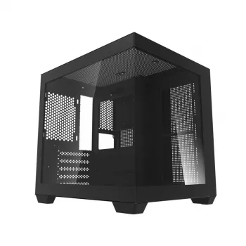 Darkflash C275P Mid-Tower-tietokonekotelo (musta) - ei tuulettimia