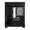 Darkflash C285MP Mid-Tower PC-kotelo, karkaistu lasisivupaneeli, ATX, musta