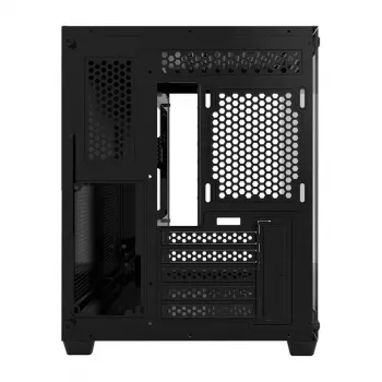 Darkflash C285MP Mid-Tower PC-kotelo, karkaistu lasisivupaneeli, ATX, musta