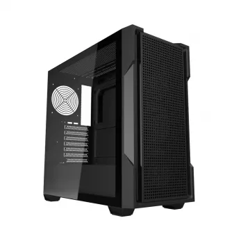 Darkflash DS900 Mesh Mid-Tower-tietokonekotelo (musta) – ei tuulettimia
