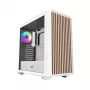 Darkflash DS900WD ATX mid-tower-tietokonekotelo (valkoinen) 4 ARGB-tuulettimella ja karkaistusta lasista valmistetulla sivupaneelilla