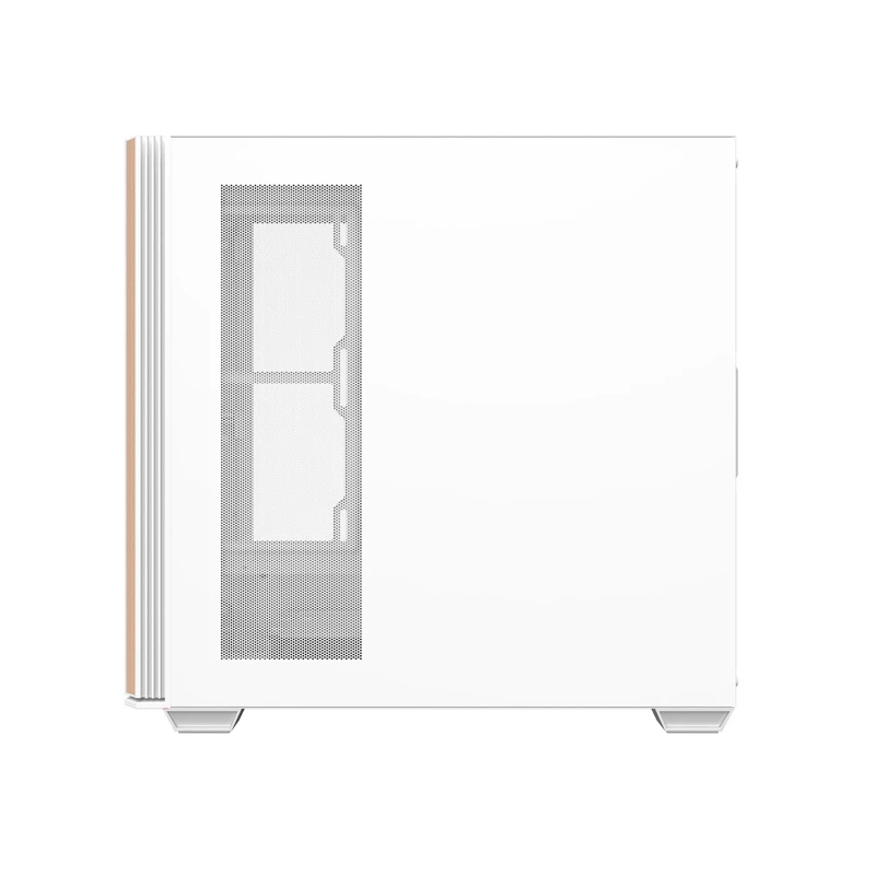 Darkflash DS900WS ATX Mid-Tower tietokonekotelo, valkoinen, Tempered Glass, ei tuulettimia