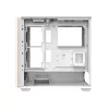 Darkflash DS900WS ATX Mid-Tower tietokonekotelo, valkoinen, Tempered Glass, ei tuulettimia