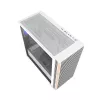 DARKFLASH DS900WS Mid Tower valkoinen kotelo 4 ARGB-tuulettimella