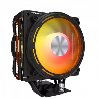 Darkflash E400 PLUS aktiivinen prosessorijäähdytin, musta