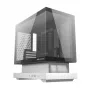 Darkflash F1 Mid Tower-tietokonekotelo valkoinen + 6 ARGB-tuuletinta