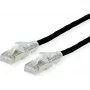 Dätwyler Cat.6 U/UTP LS0H -verkkokaapeli, RJ45 AMP v2, musta, 20 m