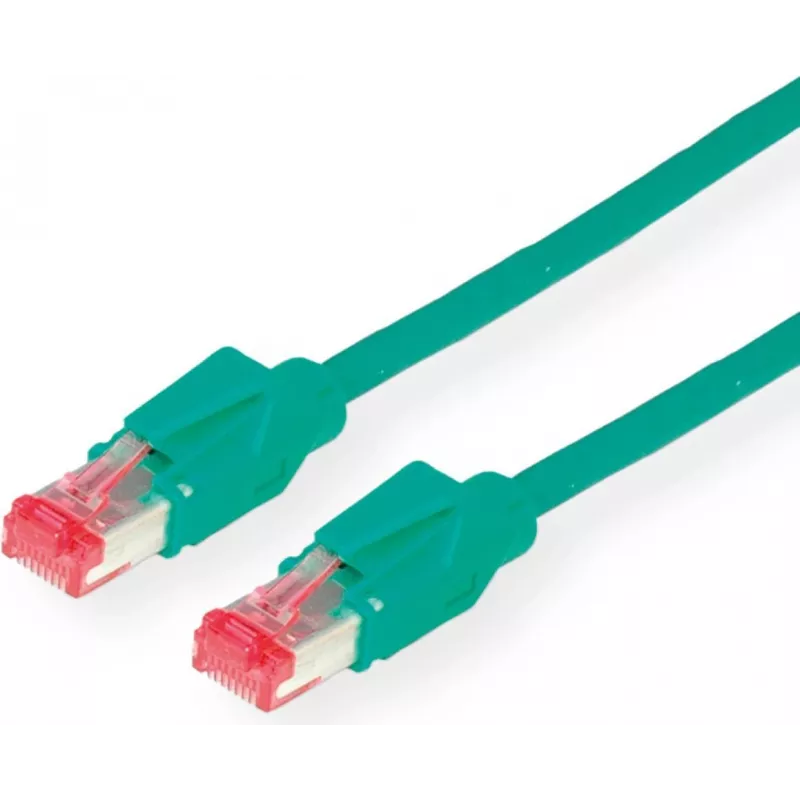 Dätwyler Cat6 S/FTP LSZH -verkkokaapeli RJ45 3 m vihreä 21.05.0033