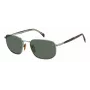 DAVID BECKHAM DB-1143-S-31Z aurinkolasit miesten dark havanna vihreä 57 mm