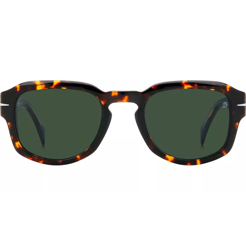 DAVID BECKHAM DB-7098-S-86 aurinkolasit havanna vihreä 51 mm