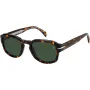 DAVID BECKHAM DB-7098-S-86 aurinkolasit havanna vihreä 51 mm