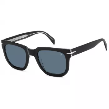 DAVID BECKHAM DB-7118-S-7C5 miesten suorakaiteen muotoiset asetaatti-aurinkolasit Havana ruskea 52 mm