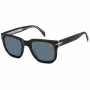 DAVID BECKHAM DB-7118-S-7C5 miesten suorakaiteen muotoiset asetaatti-aurinkolasit Havana ruskea 52 mm