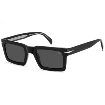 DAVID BECKHAM DB-7126-S-807 miesten aurinkolasit - musta kehys, harmaat linssit, 51 mm