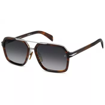 DAVID BECKHAM DB-7128-S-6C5 aurinkolasit miesten ruskea Havana liukuväri