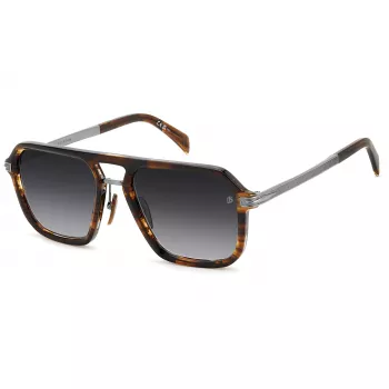 DAVID BECKHAM DB-7136-S-6C5 aurinkolasit Havana vihreä 56/20/145 mm
