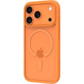 DBRAMANTE 1928 Grenen takakansi matkapuhelimeen - MagSafe-yhteensopiva - kierrätetty muovi - oranssi - Apple
