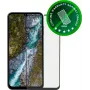dbramante1928 eco-shield Näytönsuoja Samsung Galaxy A25 5G -puhelimelle, musta reuna